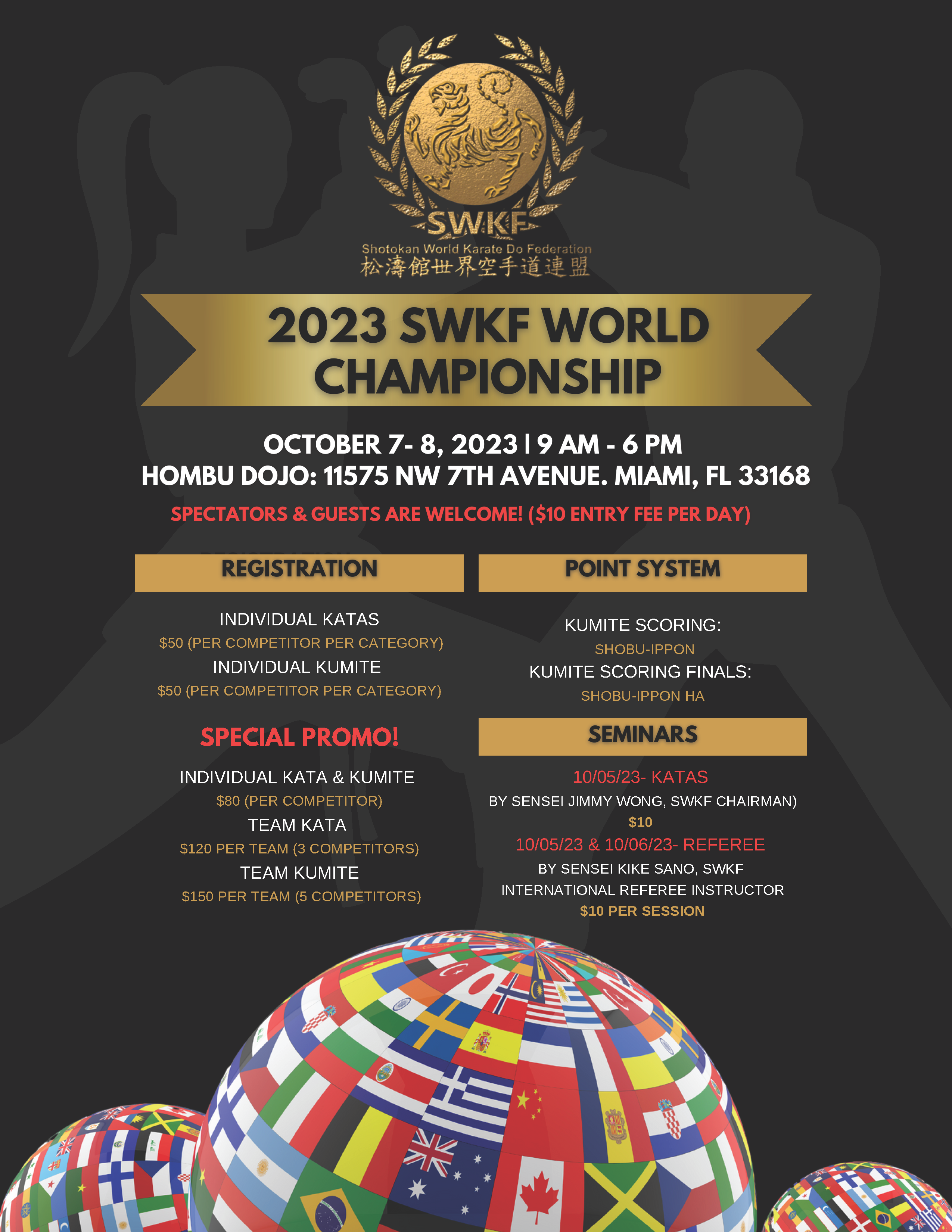 2023 SWKF World Championship Flyer FINAL 2